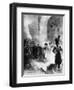 Napoleon Leaving Burning Kremlin-null-Framed Giclee Print