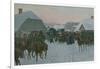 Napoleon Leaving the French Army at Smorgoni-null-Framed Giclee Print