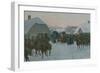 Napoleon Leaving the French Army at Smorgoni-null-Framed Giclee Print