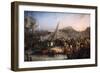 Napoleon Leaving the Island of Elba on February 26, 1815-Joseph Beaume-Framed Giclee Print