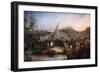 Napoleon Leaving the Island of Elba on February 26, 1815-Joseph Beaume-Framed Giclee Print