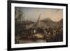 Napoleon Left the Island of Elba to Return to France-Joseph Beaume-Framed Giclee Print