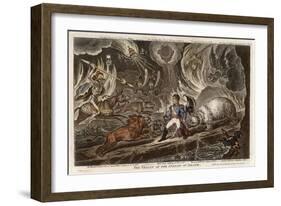 Napoleon May Have Tamed the Russian Bear-James Gillray-Framed Art Print