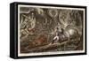 Napoleon May Have Tamed the Russian Bear-James Gillray-Framed Stretched Canvas