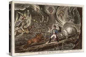 Napoleon May Have Tamed the Russian Bear-James Gillray-Stretched Canvas