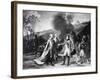 Napoleon Meeting Francis II-null-Framed Giclee Print