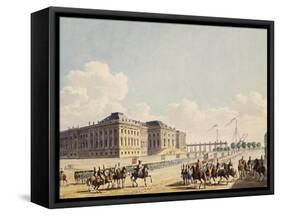 Napoleon Meeting Prussian King, in Potsdam, Napoleonic Era, Germany-null-Framed Stretched Canvas