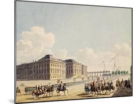 Napoleon Meeting Prussian King, in Potsdam, Napoleonic Era, Germany-null-Mounted Giclee Print
