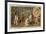 Napoleon Meeting with Pope Pius VII at Fontainebleau-null-Framed Giclee Print