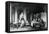 Napoleon Negotiating Peace of Campoformio-null-Framed Stretched Canvas