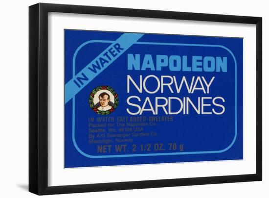 Napoleon Norway Sardines-null-Framed Art Print