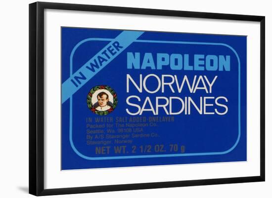 Napoleon Norway Sardines-null-Framed Art Print