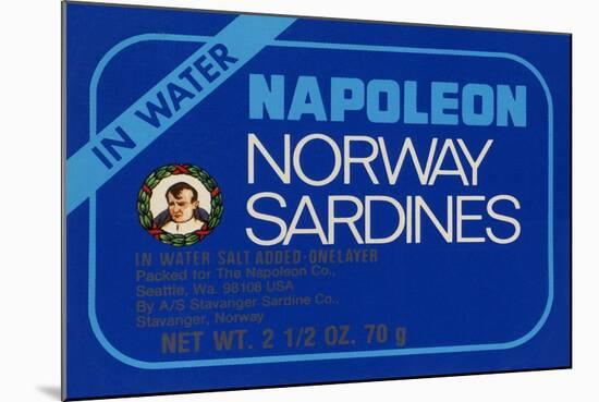 Napoleon Norway Sardines-null-Mounted Art Print