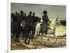 Napoleon on Campaign in France,1814-Jean-Louis Ernest Meissonier-Framed Art Print