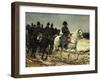 Napoleon on Campaign in France,1814-Jean-Louis Ernest Meissonier-Framed Art Print