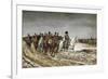 Napoleon on Campaign in France,1814-Jean-Louis Ernest Meissonier-Framed Art Print