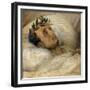 Napoleon on His Deathbed, May 1821-Horace Vernet-Framed Giclee Print