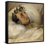 Napoleon on His Deathbed, May 1821-Horace Vernet-Framed Stretched Canvas
