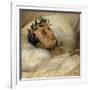 Napoleon on His Deathbed, May 1821-Horace Vernet-Framed Giclee Print