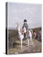 Napoleon on Horseback 1814-Meissonier-Stretched Canvas