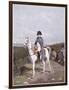 Napoleon on Horseback 1814-Meissonier-Framed Art Print