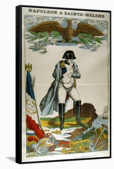 Napoleon on St Helena, 1815-1821-null-Framed Stretched Canvas