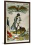 Napoleon on St Helena, 1815-1821-null-Framed Giclee Print