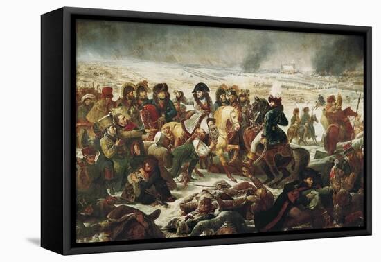 Napoleon on the Battle Field of Eylau, 9th February 1807-Antoine-Jean Gros-Framed Stretched Canvas