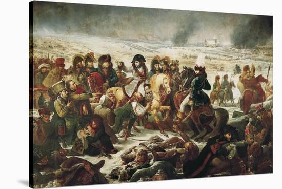 Napoleon on the Battle Field of Eylau, 9th February 1807-Antoine-Jean Gros-Stretched Canvas