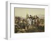 Napoleon on the Battlefield Friedland, June 14, 1807-Horace Vernet-Framed Giclee Print