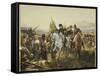 Napoleon on the Battlefield Friedland, June 14, 1807-Horace Vernet-Framed Stretched Canvas
