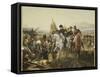 Napoleon on the Battlefield Friedland, June 14, 1807-Horace Vernet-Framed Stretched Canvas