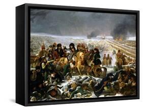 Napoleon on the Battlefield of Eylau, 1807-Antoine-Jean Gros-Framed Stretched Canvas