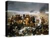 Napoleon on the Battlefield of Eylau, 1807-Antoine-Jean Gros-Stretched Canvas