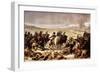 Napoleon on the Battlefield of Eylau, February 9, 1807-Charles Meynier-Framed Giclee Print