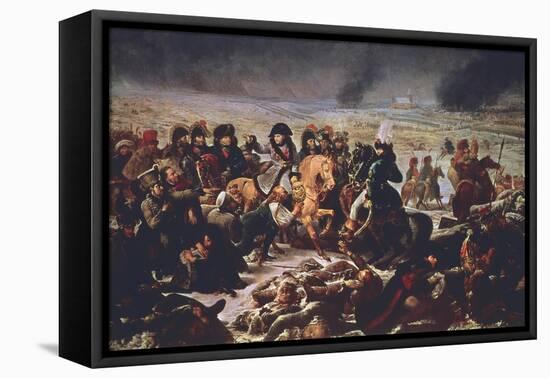 Napoleon on the Field of the Battle of Eylau, 9th February 1807-Antoine-Jean Gros-Framed Stretched Canvas