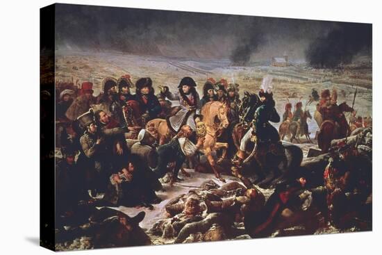 Napoleon on the Field of the Battle of Eylau, 9th February 1807-Antoine-Jean Gros-Stretched Canvas