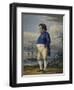 Napoleon on the Island of Saint Helena, Ca, 1820-Alexander Orlowski-Framed Premium Giclee Print