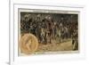 Napoleon on the Morning of the Battle of Austerlitz, 1805-null-Framed Giclee Print