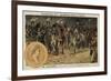 Napoleon on the Morning of the Battle of Austerlitz, 1805-null-Framed Giclee Print