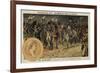 Napoleon on the Morning of the Battle of Austerlitz, 1805-null-Framed Giclee Print