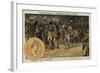 Napoleon on the Morning of the Battle of Austerlitz, 1805-null-Framed Giclee Print