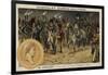 Napoleon on the Morning of the Battle of Austerlitz, 1805-null-Framed Giclee Print