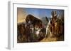 Napoleon Pays Homage to the Courage of the Wounded-Jean-Baptiste Debret-Framed Giclee Print