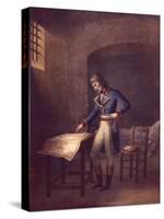 Napoleon Prisoner at Fort Carre in Antibes in August 1794, French Revolution, France 18th Century-null-Stretched Canvas