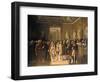 Napoleon Receiving at the Louvre the Deputies of the Army.., 8 December 1804, 1808-Gioacchino Giuseppe Serangeli-Framed Giclee Print