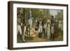 Napoleon Receiving Queen Louise of Prussia at Tilsit, 6 July 1807-Nicolas Louis Francois Gosse-Framed Giclee Print