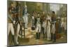 Napoleon Receiving Queen Louise of Prussia at Tilsit, 6 July 1807-Nicolas Louis Francois Gosse-Mounted Giclee Print