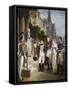 Napoleon Receiving the Queen of Prussia, Tilsit-William Gosse-Framed Stretched Canvas