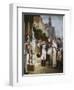 Napoleon Receiving the Queen of Prussia, Tilsit-William Gosse-Framed Giclee Print